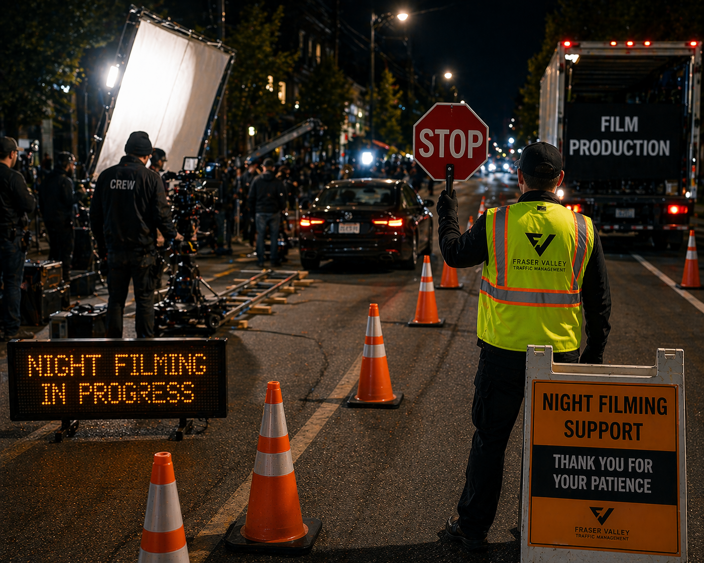 Night Filming Support